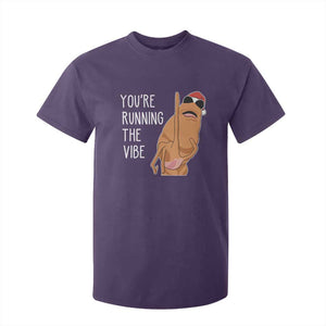 Marcus The Worm Robert Meme Christmas T Shirt For Kid You Are Running The Vibe TS14 Purple Print Your Wear