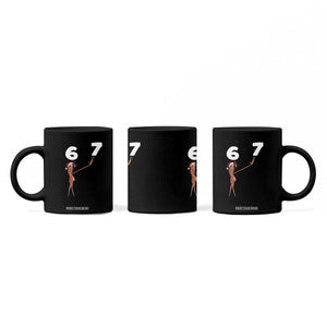 67 Six Seven Christmas Coffee Mug Marcus The Worm Meme TS14 Print Your Wear