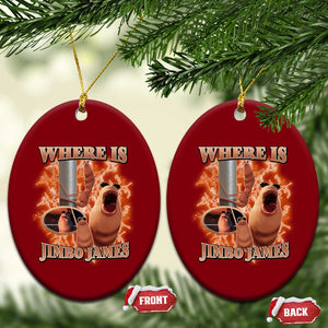 Marcus The Worm Meme Ceramic Ornament Where Is Jimbo James TS14 Print Your Wear