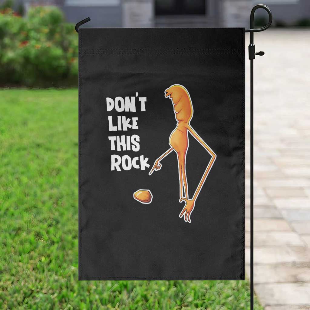 Marcus The Worm Meme Garden Flag Do Not Like This Rock TS14 Print Your Wear