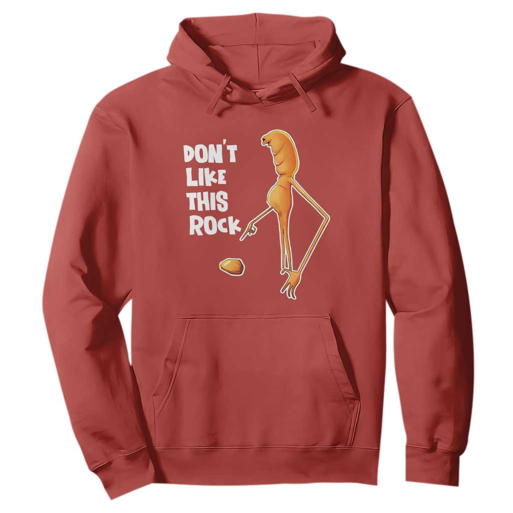 Marcus The Worm Meme Hoodie Do Not Like This Rock TS14 Red Print Your Wear