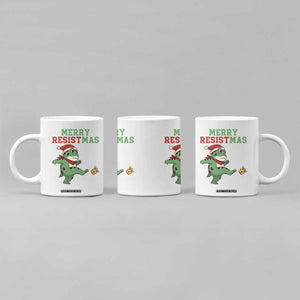 Merry Resistmas Frog Christmas Coffee Mug TS14 Print Your Wear