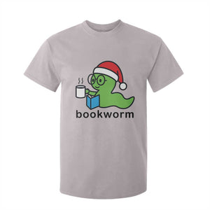 Bookworm Christmas T Shirt For Kid Reading Book Lover TS14 Ice Gray Print Your Wear