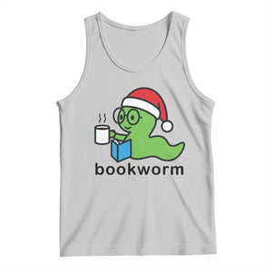 Bookworm Christmas Tank Top Reading Book Lover TS14 Ash Print Your Wear
