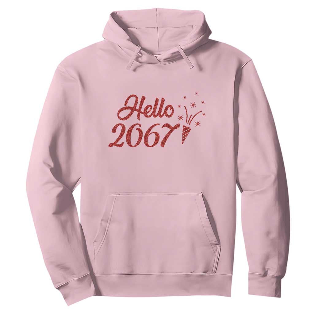67 Six Seven Meme Hoodie New Year 2026 TS14 Light Pink Print Your Wear