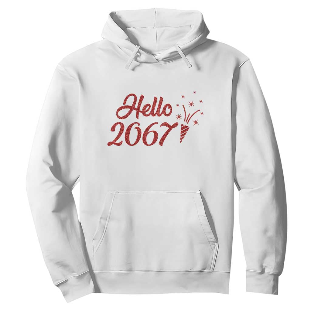 67 Six Seven Meme Hoodie New Year 2026 TS14 White Print Your Wear