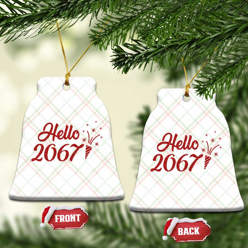 67 Six Seven Meme Ceramic Ornament New Year 2026 TS14 Print Your Wear