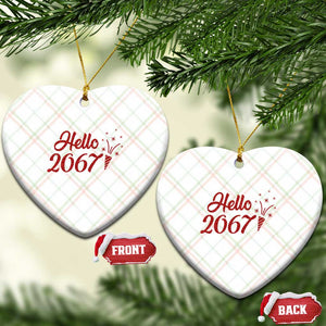 67 Six Seven Meme Ceramic Ornament New Year 2026 TS14 Print Your Wear