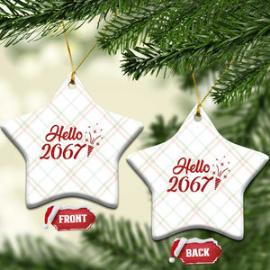 67 Six Seven Meme Ceramic Ornament New Year 2026 TS14 Print Your Wear