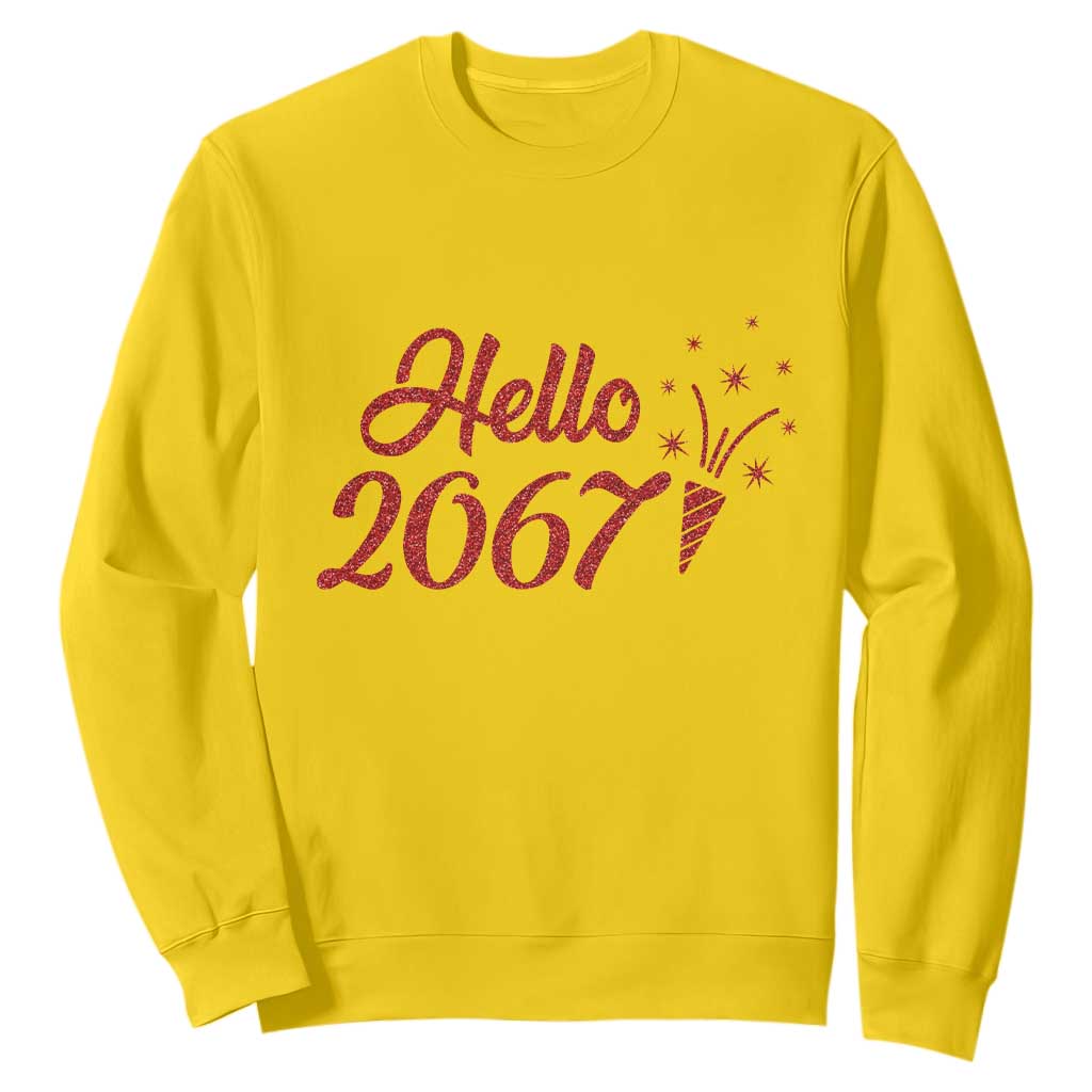 67 Six Seven Meme Sweatshirt New Year 2026 TS14 Daisy Print Your Wear