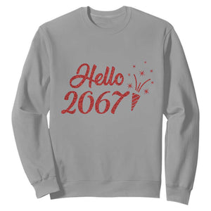 67 Six Seven Meme Sweatshirt New Year 2026 TS14 Sport Gray Print Your Wear
