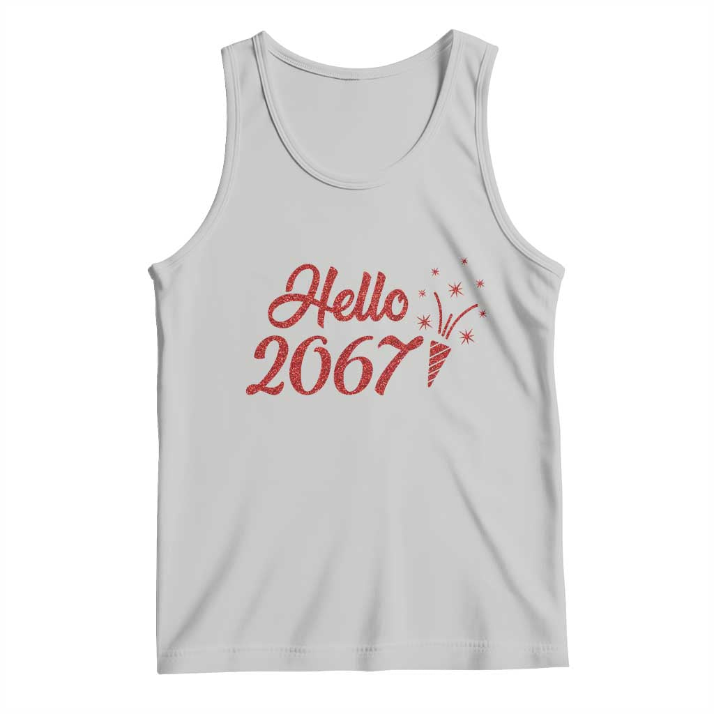 67 Six Seven Meme Tank Top New Year 2026 TS14 Ash Print Your Wear