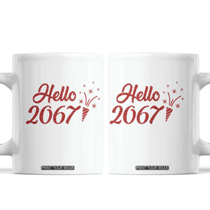 67 Six Seven Meme Coffee Mug New Year 2026 TS14 White Print Your Wear