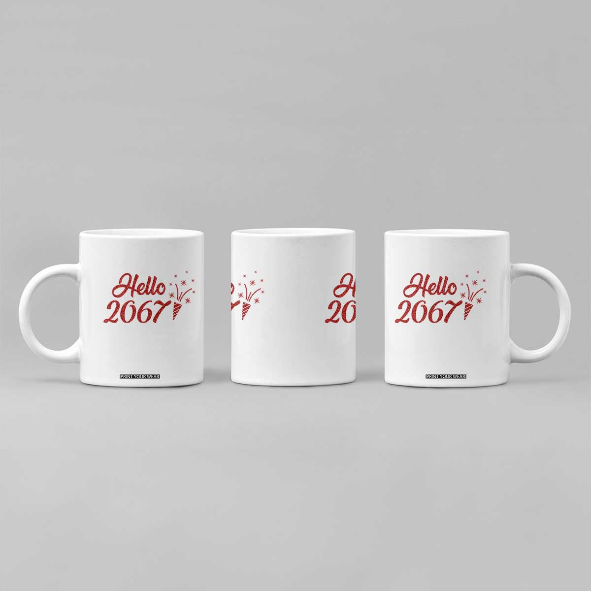 67 Six Seven Meme Coffee Mug New Year 2026 TS14 Print Your Wear