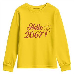 67 Six Seven Meme Youth Sweatshirt New Year 2026 TS14 Daisy Print Your Wear