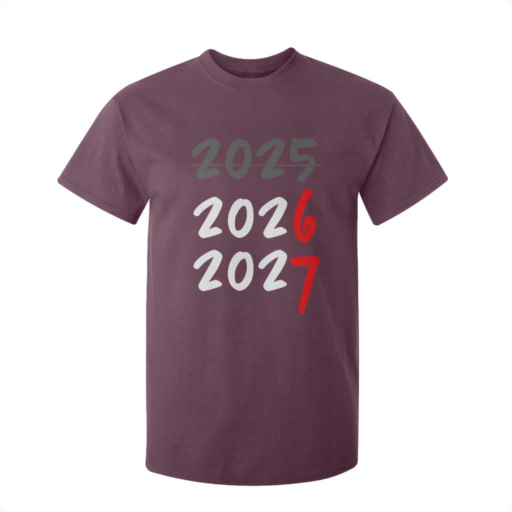 67 Six Seven Meme T Shirt For Kid New Year 2026 Gen Alpha Slang TS14 Maroon Print Your Wear