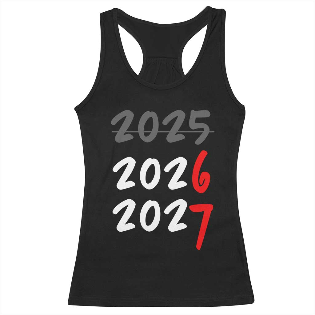 67 Six Seven Meme Racerback Tank Top New Year 2026 Gen Alpha Slang TS14 Black Print Your Wear