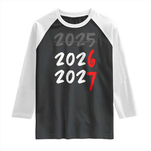 67 Six Seven Meme Raglan Shirt New Year 2026 Gen Alpha Slang TS14 Black White Print Your Wear