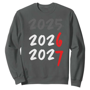 67 Six Seven Meme Sweatshirt New Year 2026 Gen Alpha Slang TS14 Dark Heather Print Your Wear