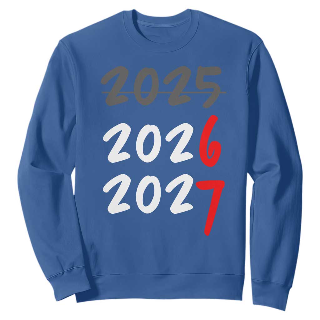 67 Six Seven Meme Sweatshirt New Year 2026 Gen Alpha Slang TS14 Royal Blue Print Your Wear
