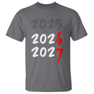 67 Six Seven Meme T Shirt New Year 2026 Gen Alpha Slang TS14 Charcoal Print Your Wear