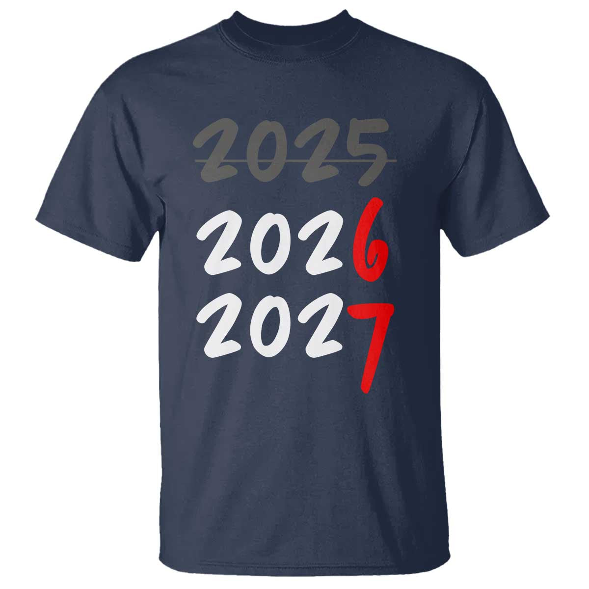 67 Six Seven Meme T Shirt New Year 2026 Gen Alpha Slang TS14 Navy Print Your Wear