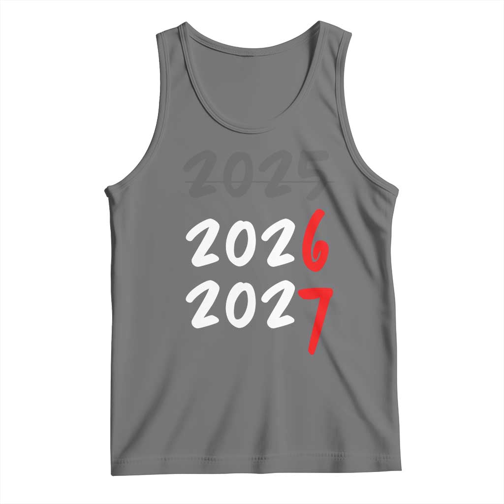 67 Six Seven Meme Tank Top New Year 2026 Gen Alpha Slang TS14 Black Heather Print Your Wear