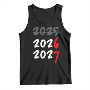 67 Six Seven Meme Tank Top New Year 2026 Gen Alpha Slang TS14 Black Print Your Wear