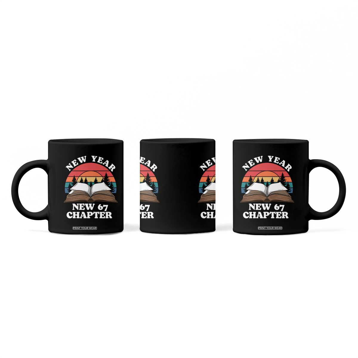 Funny Six Seven Meme Coffee Mug New Year New 67 Chapter TS14 Print Your Wear