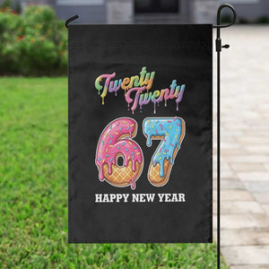67 Six Seven Meme Garden Flag New Year 2026 Ice Cream Drip TS14 Print Your Wear