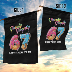67 Six Seven Meme Garden Flag New Year 2026 Ice Cream Drip TS14 Print Your Wear