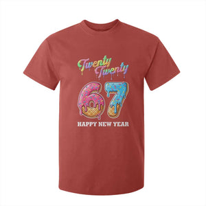 67 Six Seven Meme T Shirt For Kid New Year 2026 Ice Cream Drip TS14 Red Print Your Wear