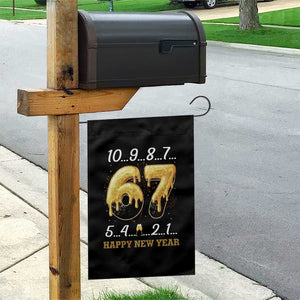 67 Six Seven Meme Garden Flag Happy New Year 2026 TS14 Print Your Wear