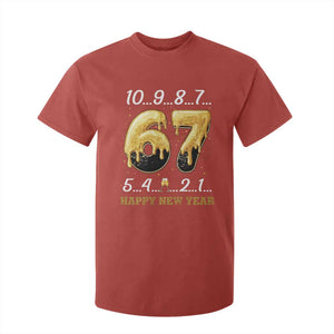67 Six Seven Meme T Shirt For Kid Happy New Year 2026 TS14 Red Print Your Wear