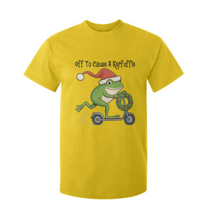 Off To Cause A Kerfuffle T Shirt For Kid Funny Frog Christmas Meme Weirdcore TS14 Daisy Print Your Wear