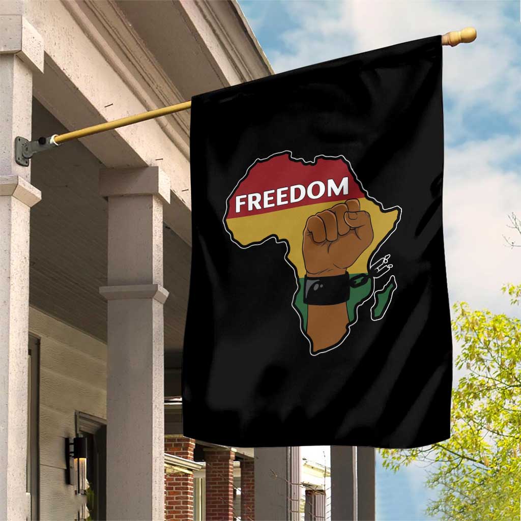 Africa Freedom Liberation Black Power Garden Flag TS14 Print Your Wear