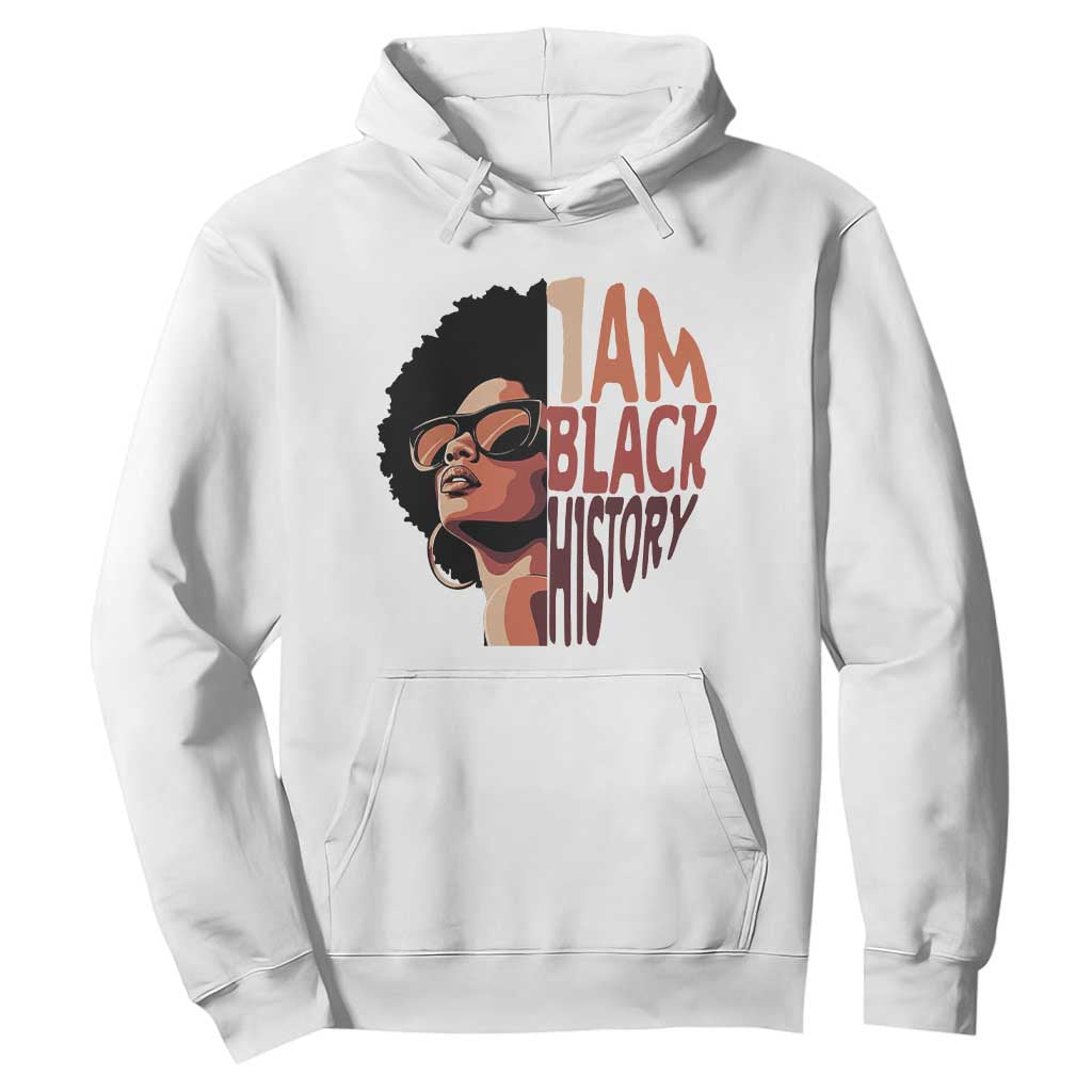 I Am Black History Hoodie African American Pride TS14 White Print Your Wear