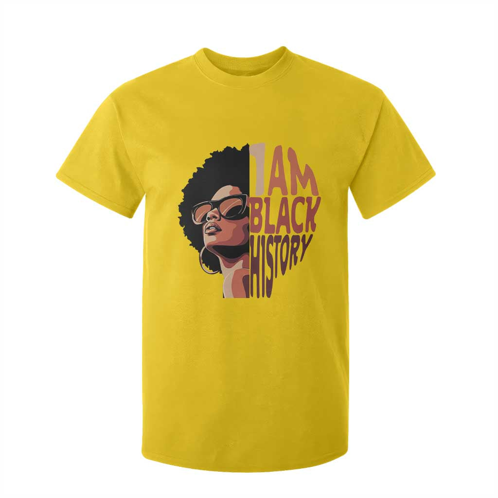 I Am Black History T Shirt For Kid African American Pride TS14 Daisy Print Your Wear