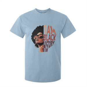 I Am Black History T Shirt For Kid African American Pride TS14 Light Blue Print Your Wear
