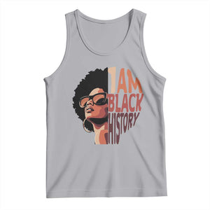 I Am Black History Tank Top African American Pride TS14 Athletic Heather Print Your Wear