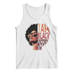 I Am Black History Tank Top African American Pride TS14 White Print Your Wear