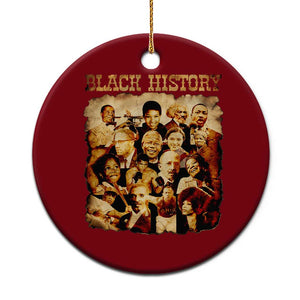 Black History Month Ceramic Ornament African American Pride TS14 1pc Red Print Your Wear