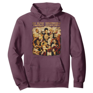 Black History Month Hoodie African American Pride TS14 Maroon Print Your Wear