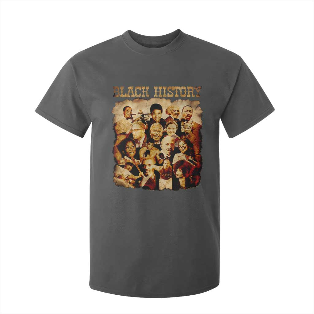 Black History Month T Shirt For Kid African American Pride TS14 Dark Heather Print Your Wear