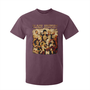 Black History Month T Shirt For Kid African American Pride TS14 Maroon Print Your Wear