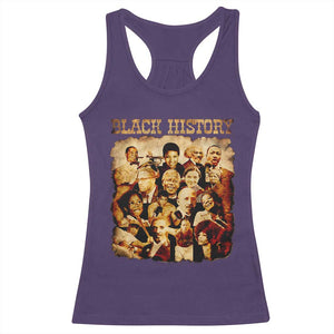 Black History Month Racerback Tank Top African American Pride TS14 Purple Print Your Wear
