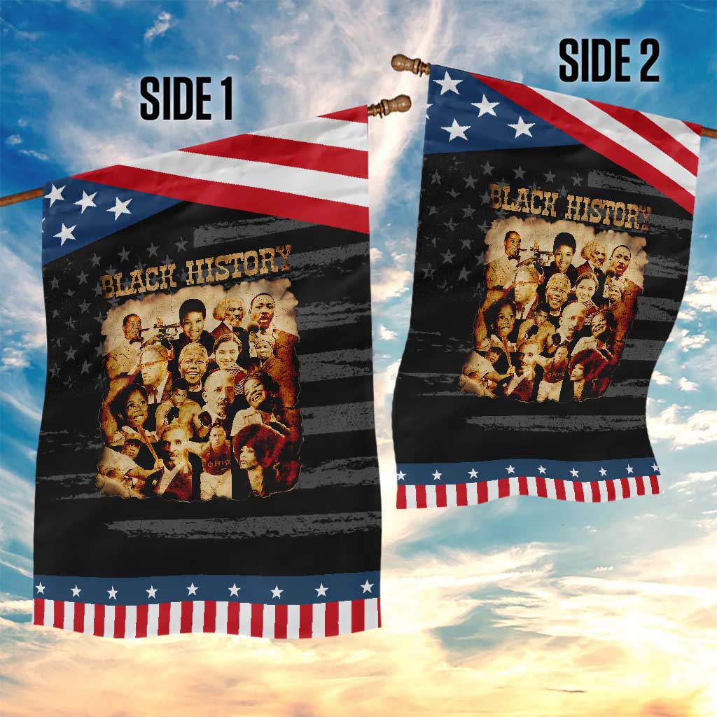 Black History Month Garden Flag African American Pride TS14 Print Your Wear