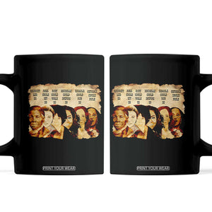 Black History Month Coffee Mug African American Women Pride TS14 Black Print Your Wear