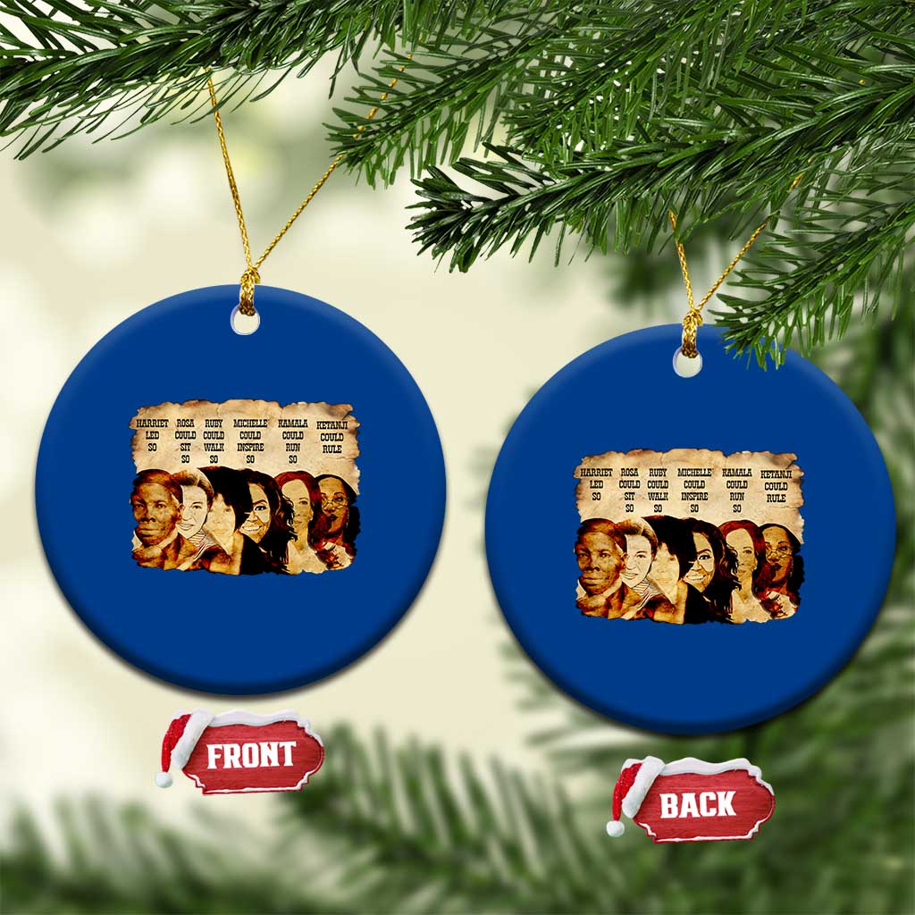 Black History Month Ceramic Ornament African American Women Pride TS14 1pc Blue Print Your Wear