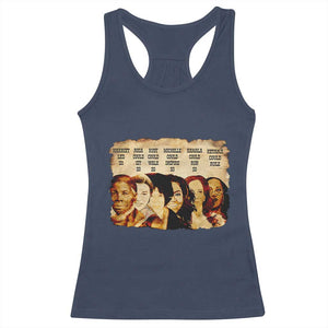 Black History Month Racerback Tank Top African American Women Pride TS14 Navy Print Your Wear